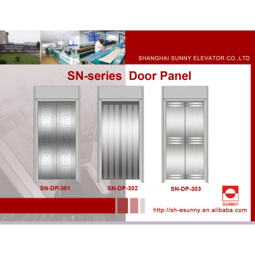 Painel de porta de aço inoxidável para elevador (SN-DP-301)